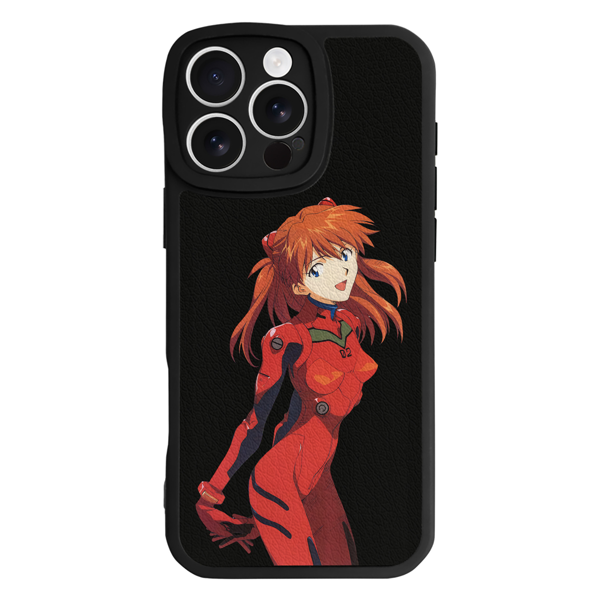（画像用） EVA 新世紀エヴァンゲリオン 【iPhone 16シリーズ対応】シリコンスマホケース（レザー調） 材質：シリコン